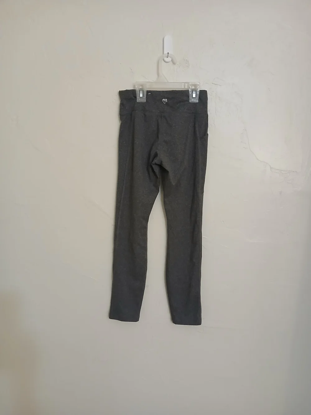 Justice Girls' Heather Gray Stretch Leggings M 10